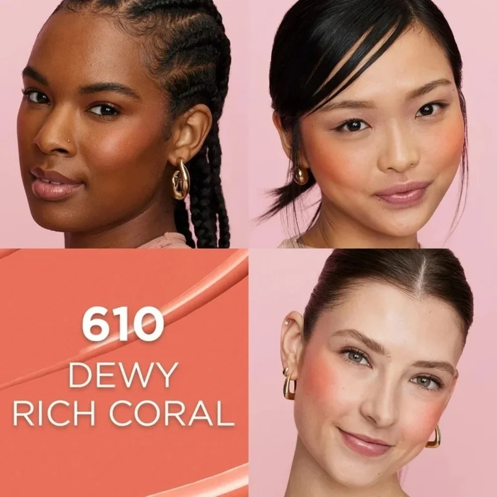 3/$12 L’Oréal 610 Dewy Rich Coral Lumi Le Liquid Blush